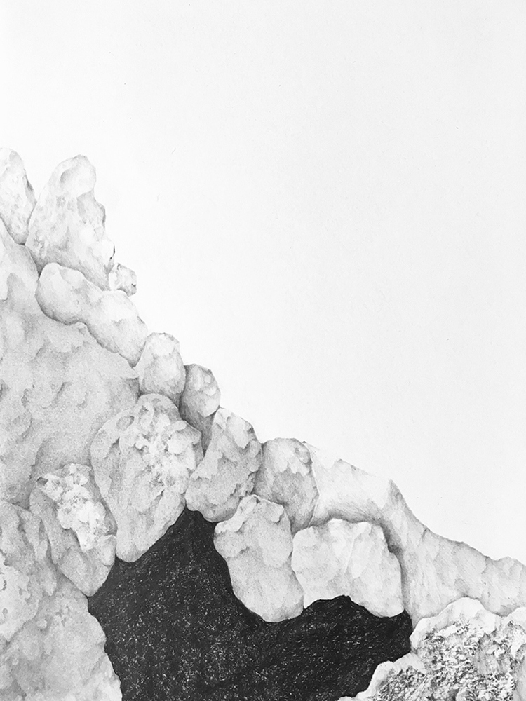 Dessin roches elsa barbillon