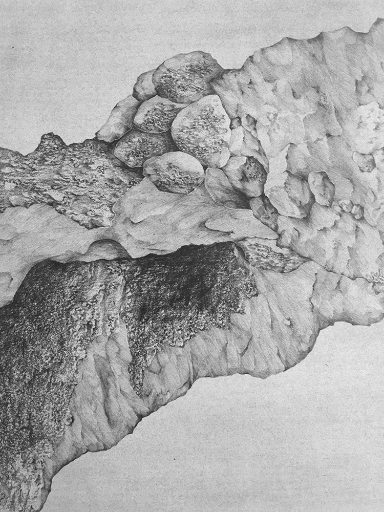 Dessin roches elsa barbillon